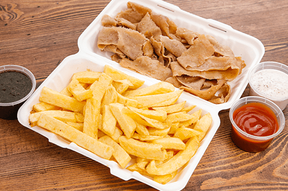 Doner Meat & Chips 