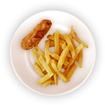 Jumbo Sausage & Chips 