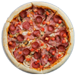 Smoked Sausage Pizza 