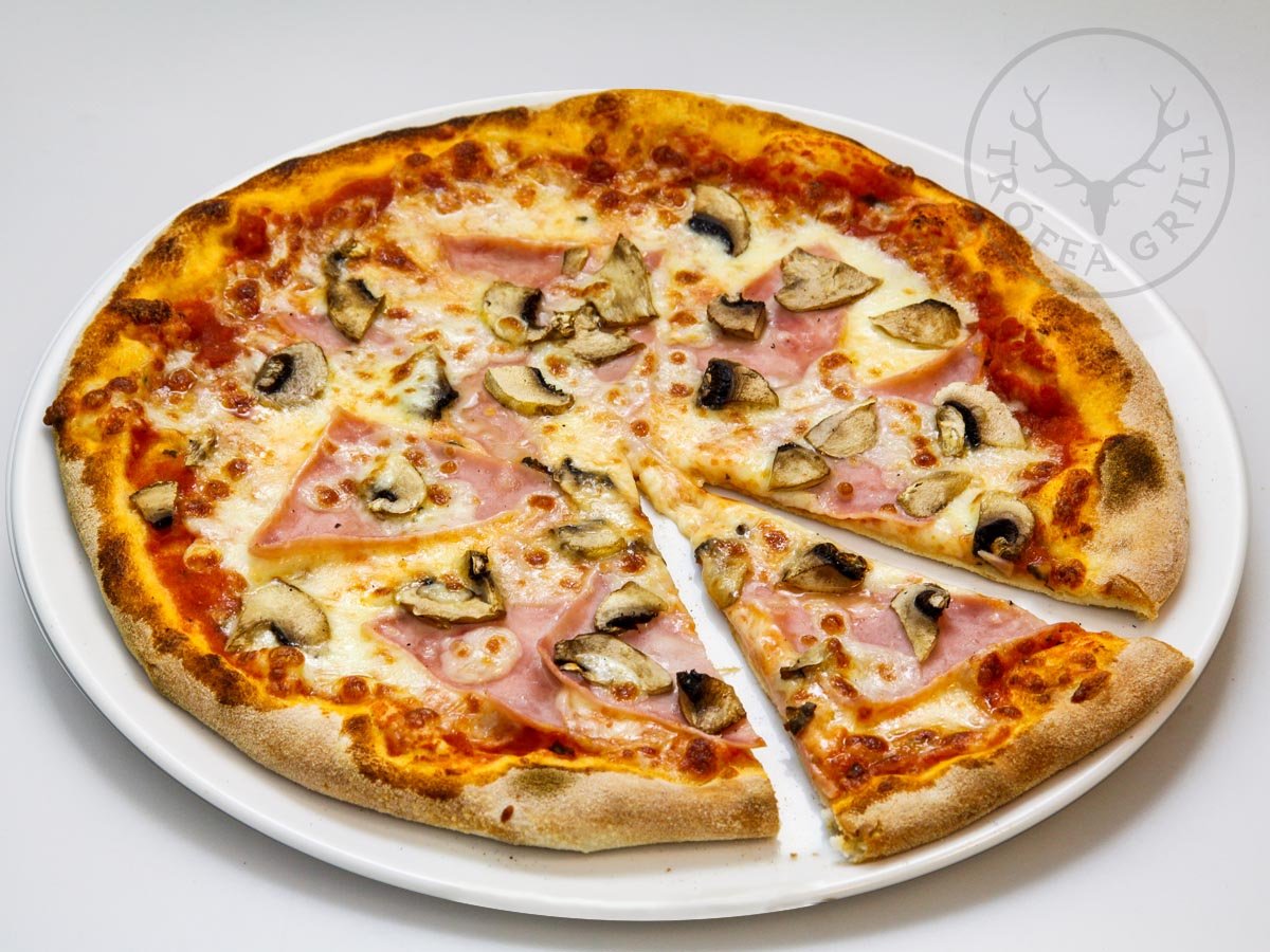 Ham & Mushroom Pizza 