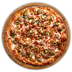 Meatballs Pizza 