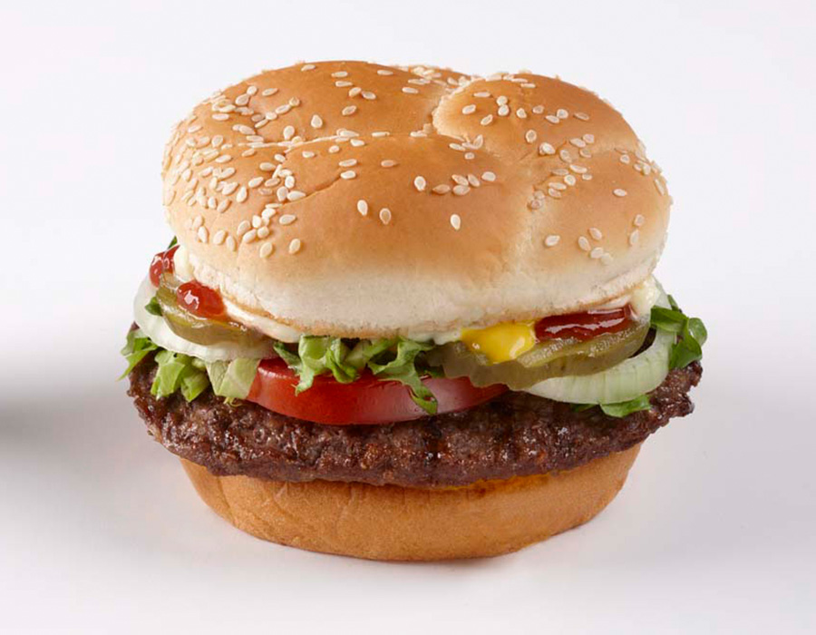 Qtr Pounder Beef Burger 