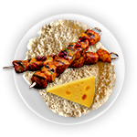 Chicken Kebab With Cheese 