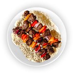 Shashlik Lamb Shish With Cheese 