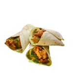 Chicken Pakora Wrap With Cheese 