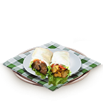 Chicken Pakora & Doner Wrap 