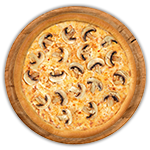 Chicken Mushroom Pizza 