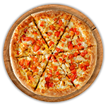 Cheese & Tomato With 1 Toppings 